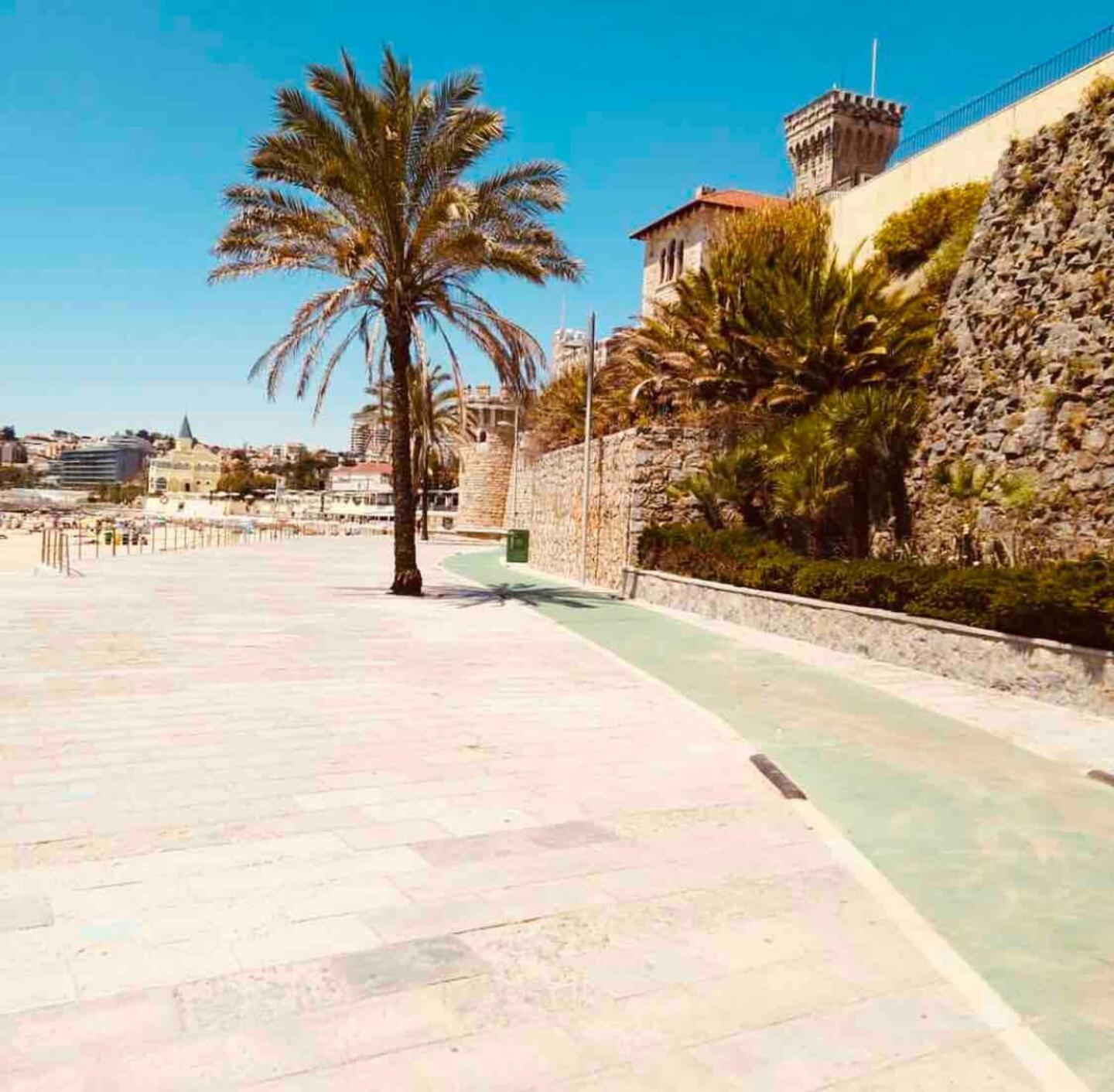 Sea View W Balcony 2 Mins Walk To Beach & Casino Estoril Exterior photo